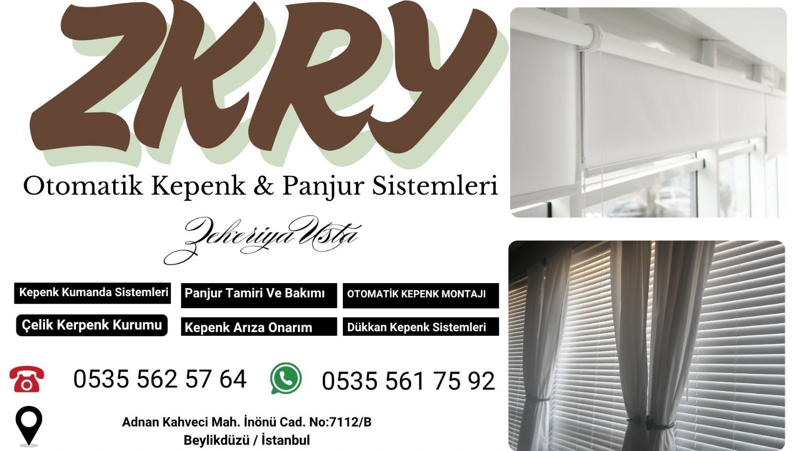 Beylikdüzü  Kepenk ve Panjur Tamiri
